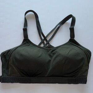 All in Motion Dark Green Sports Bra